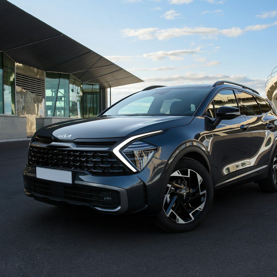 A new SUV fresh on the dealer lot