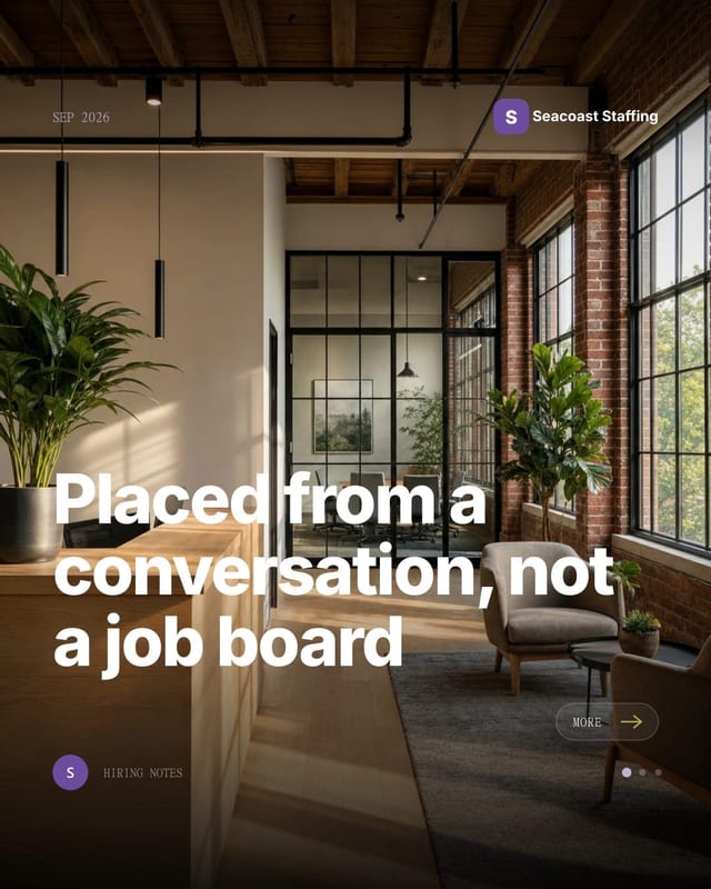 Recruiting post imagery
